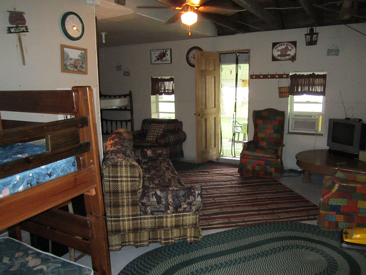cabin #1 bedroom