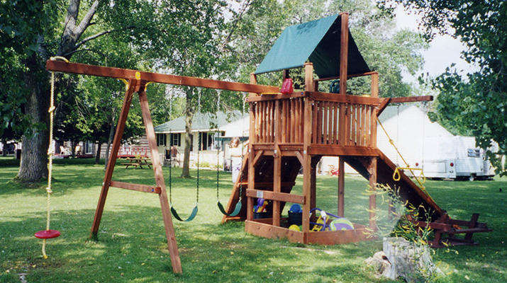 cabin #1 rainbow play system