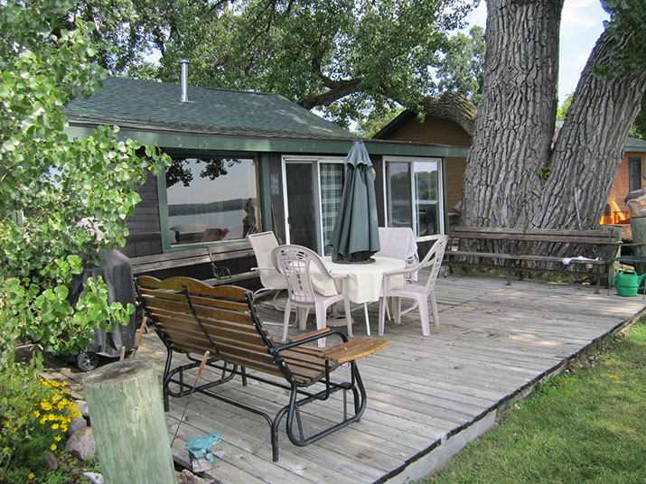 cabin #2 patio