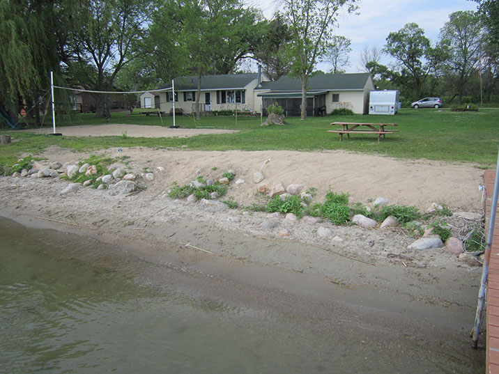 cabin #1 view from lake